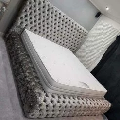 FIL Parklane Crushed Velvet Bed Frame BED COLLECTION