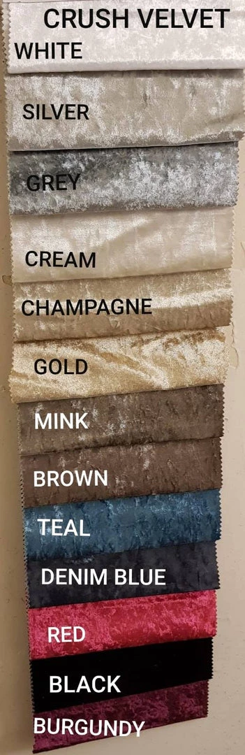 FIL Sleigh Chesterfield Crushed Velvet Bedframe 4 FIL Sleigh Chesterfield Crushed Velvet Bedframe