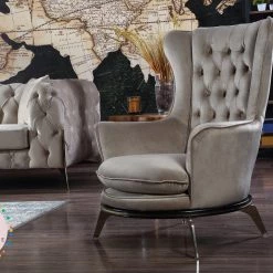 TURKISH Hermes Sofa Range Plush Velvet - Choose Combination