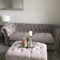 Furniture Imports LTD SOFAS Chesterfield Crushed Velvet Range