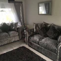 Furniture Imports LTD SOFAS Windsor Crushed Velvet Range