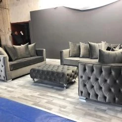 Velvetsofa.co.uk Arianna Premier Velvet Corner Sofa