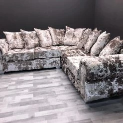 Velvetsofa RINO LUSTRO CRUSHED VELVET SOFA RANGE 23 Velvetsofa RINO LUSTRO CRUSHED VELVET SOFA RANGE