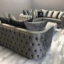 Velvetsofa.co.uk Arianna Premier Velvet Corner Sofa