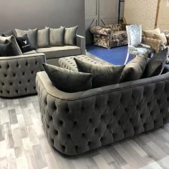 Velvetsofa.co.uk Arianna Premier Velvet Corner Sofa