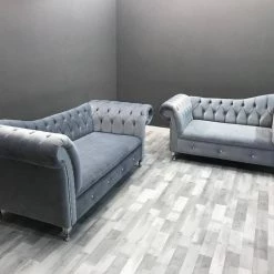 Velvetsofa RAPHAEL FRENCH VELVET SOFA RANGE SOFAS