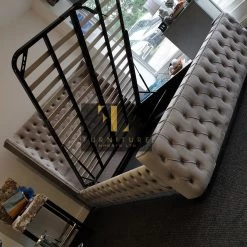 Furniture Imports LTD SLATTED OTTOMAN LIFT UP STORAGE MECHANISM BED COLLECTION