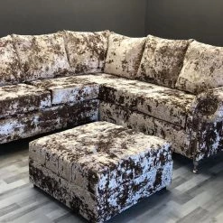 Velvetsofa Duresta Lustro Crushed Velvet Sofa Range SOFAS