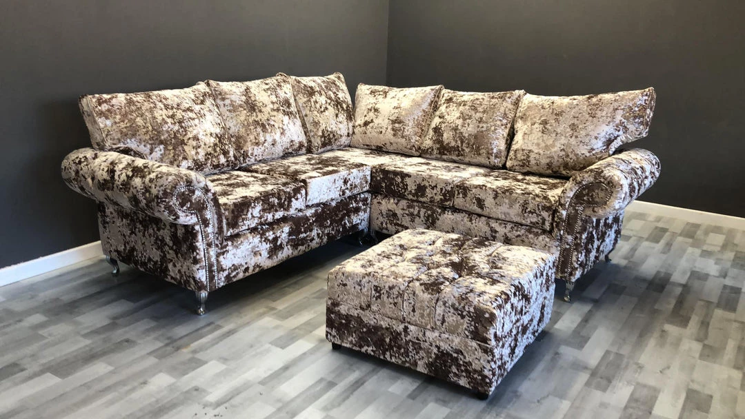 Velvetsofa PREMIUM SOFAS BALMEIN EXCLUSIVE LUSTRO CRUSHED VELVET SOFA RANGE 11 Velvetsofa PREMIUM SOFAS BALMEIN EXCLUSIVE LUSTRO CRUSHED VELVET SOFA RANGE