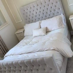 Furniture Imports LTD Phantom Upholstered Bed - Plush Velvet BED COLLECTION