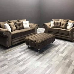 Velvetsofa SOFAS Duresta Premium French Velvet Sofa Range