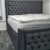 FIL ARIZONA BED IN PLUSH VELVET