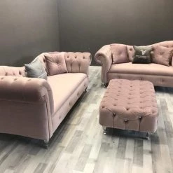 Velvetsofa RAPHAEL FRENCH VELVET SOFA RANGE SOFAS