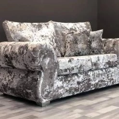 Velvetsofa RINO LUSTRO CRUSHED VELVET SOFA RANGE 24 Velvetsofa RINO LUSTRO CRUSHED VELVET SOFA RANGE