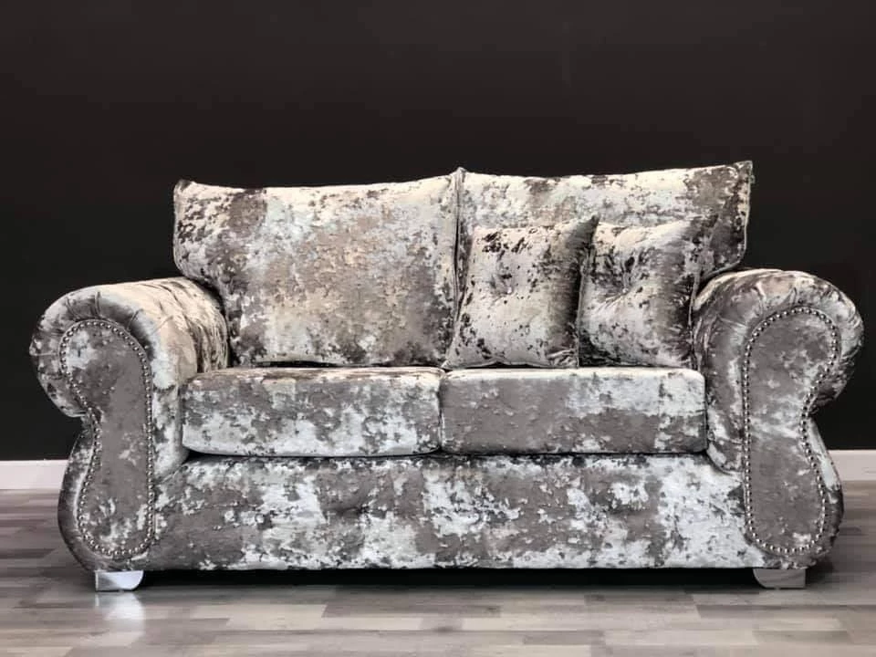 Velvetsofa RINO LUSTRO CRUSHED VELVET SOFA RANGE 11 Velvetsofa RINO LUSTRO CRUSHED VELVET SOFA RANGE