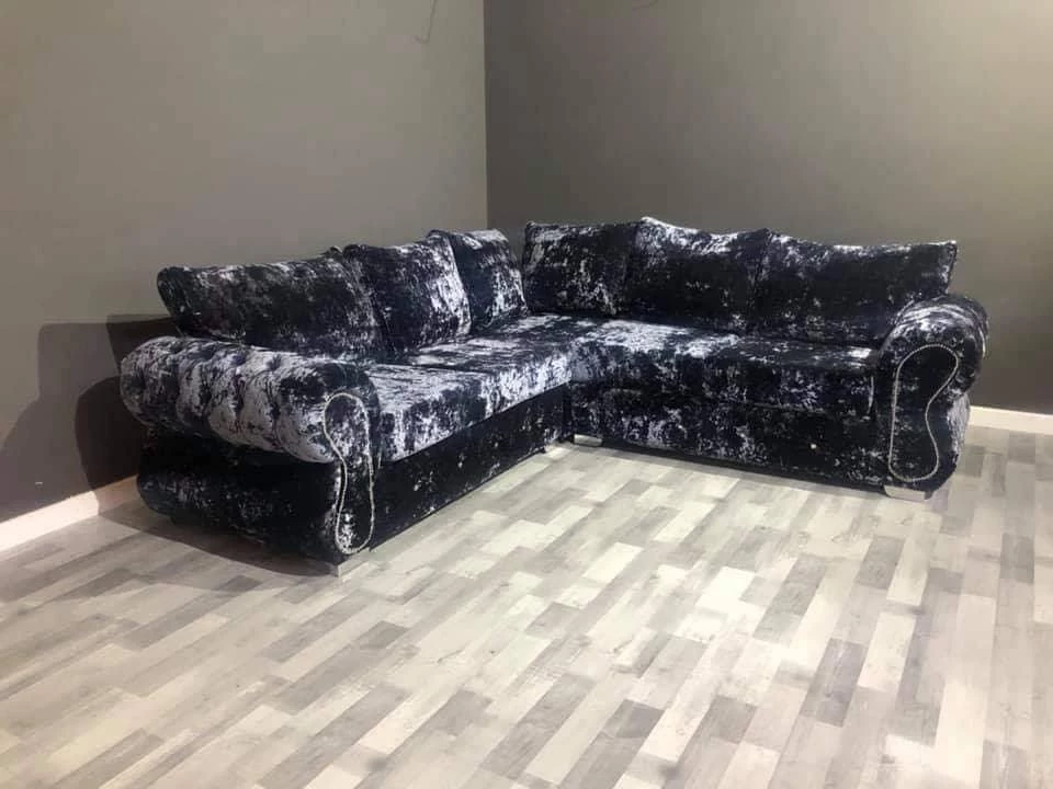 Velvetsofa RINO LUSTRO CRUSHED VELVET SOFA RANGE 12 Velvetsofa RINO LUSTRO CRUSHED VELVET SOFA RANGE