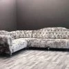 Velvetsofa FABRAGE LUSTRO CRUSHED VELVET SOFA RANGE SOFAS