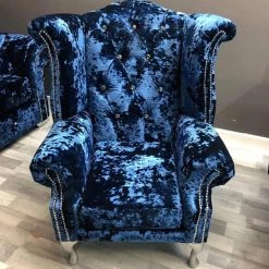 Velvetsofa Raphael Lustro Crushed Velvet Sofa Range SOFAS