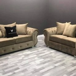 Velvetsofa SOFAS RINO FRENCH VELVET SOFA RANGE