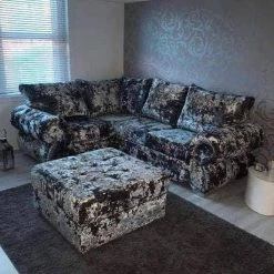 Velvetsofa RINO LUSTRO CRUSHED VELVET SOFA RANGE 27 Velvetsofa RINO LUSTRO CRUSHED VELVET SOFA RANGE