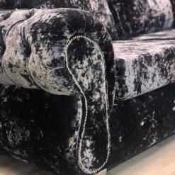 Velvetsofa RINO LUSTRO CRUSHED VELVET SOFA RANGE 28 Velvetsofa RINO LUSTRO CRUSHED VELVET SOFA RANGE