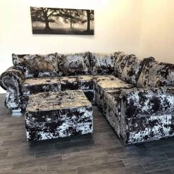 Velvetsofa RINO LUSTRO CRUSHED VELVET SOFA RANGE 29 Velvetsofa RINO LUSTRO CRUSHED VELVET SOFA RANGE