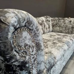 Velvetsofa Raphael Lustro Crushed Velvet Sofa Range SOFAS