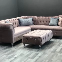 Velvetsofa RAPHAEL FRENCH VELVET SOFA RANGE SOFAS