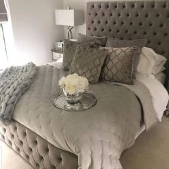 Furniture Imports LTD Majestic Plush Velvet Bed