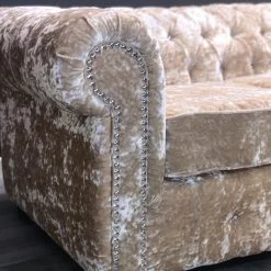Velvetsofa RICHMOND'S CHESTERFIELD LUSTRO CRUSHED VELVET SOFA RANGE