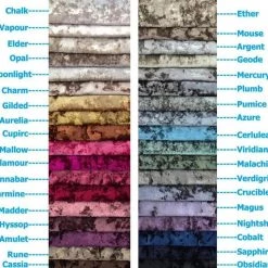 Velvetsofa Duresta Lustro Crushed Velvet Sofa Range SOFAS