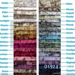 Velvetsofa SOFAS VOGUE LUSTRO CRUSHED VELVET SOFA RANGE