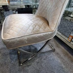 ASR INTERIOR Roma Velvet Dining Chair Wingback DINING CHAIRS