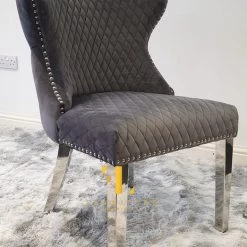 ASR INTERIOR Valentino Velvet Dining Chair