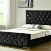 FIL Emerald Crushed Velvet Bedstead
