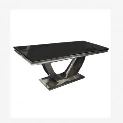 Furnish 365 Arial Marble & Glass Coffee Table
