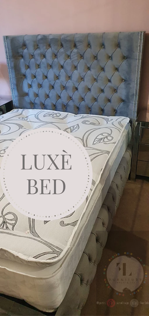 Furniture Imports LTD BED COLLECTION Luxe Curved Wingback Plush Velvet Bed 8 Furniture Imports LTD BED COLLECTION Luxe Curved Wingback Plush Velvet Bed