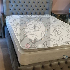 Furniture Imports LTD BED COLLECTION Luxe Curved Wingback Plush Velvet Bed 27 Furniture Imports LTD BED COLLECTION Luxe Curved Wingback Plush Velvet Bed