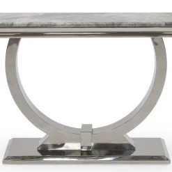 Furniture Imports LTD CONSOLE TABLES Arianna Grey Marble Console Table