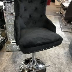 ASR INTERIOR Majestic Luxury Barstool Lion Knocker Back Adjustable Height LUXURY BARSTOOLS