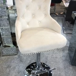 ASR INTERIOR Majestic Luxury Barstool Lion Knocker Back Adjustable Height LUXURY BARSTOOLS