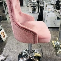 ASR INTERIOR Majestic Luxury Barstool Lion Knocker Back Adjustable Height LUXURY BARSTOOLS