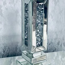 ASR INTERIOR Crushed Large Candle Holder