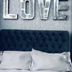 ASR Crushed Diamond LOVE Letters Love Sign WALL ART