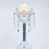 ASR INTERIOR Crystal Crushed Candle Holder Large CANDLE HOLDERS