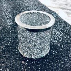 ASR INTERIOR HOUSE HOLD ORNAMENTS + STATUES Crystal Makeup Accessory Holder