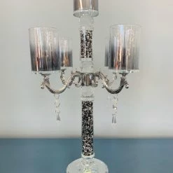 ASR INTERIOR Crystal Candle Holder 5 ARM