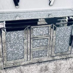 ASR INTERIOR SIDEBOARDS Crushed Diamond Large Sideboard