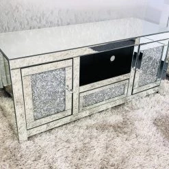 ASR INTERIOR Crushed Diamond TV Unit