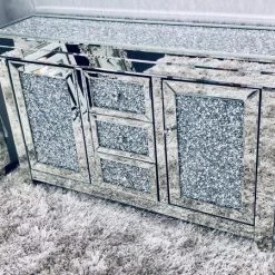 ASR INTERIOR SIDEBOARDS Crushed Diamond Large Sideboard